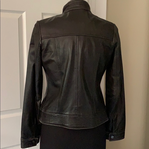 Tommy Hilfiger 100% genuine leather jacket size XS - Picture 6 of 8
